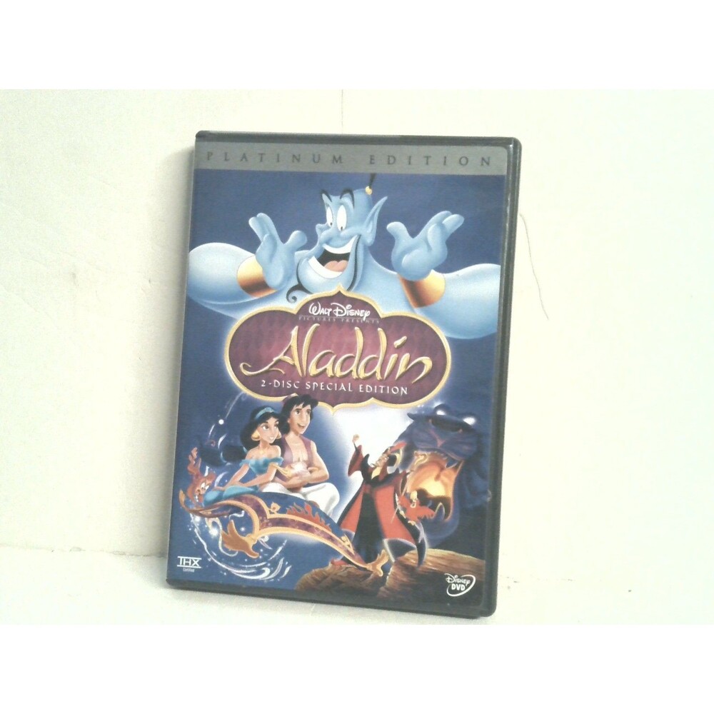 Aladdin 2 Disc Special Edition Platinum DVD 2004 Disney